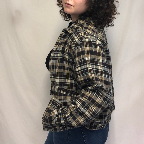 Vintage Giorgio Fiorini cropped plaid jacket - Picture 5 of 9